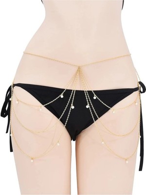 Özbience Inci Detaylı Zincir Bel Kemer ile Şıklığınıza Zarif Dokunuş