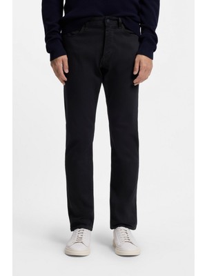 Boss Erkek Dar Kalıp Solmaya Dayanıklı Düz Paça Lacivert Pantolon 50553954-404
