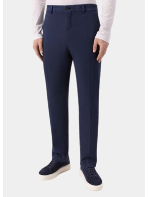 Paul & Shark Erkek Regular Fit Normal Bel Daralan Paça Lacivert Pantolon 99314016-013