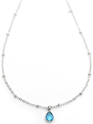 Özbience Şık Damla Taş Detaylı Bel Zinciri, Zarif Takı Seçeneği