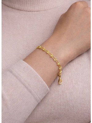 14 Ayar Altın Dorikalı Bileklik