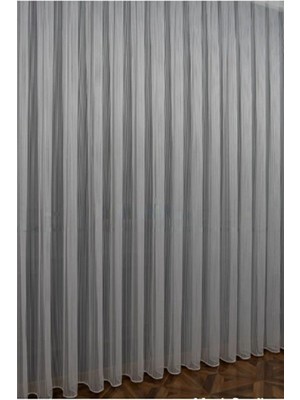 Farbateks Thor Çizgili Kalın Burgu 2kat Pileli Tül Perde