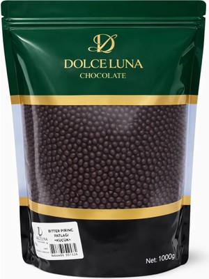 Dolce Luna Chocolate Dolceluna Bitter Pirinç Patlağı Pasta Süsü 1 kg
