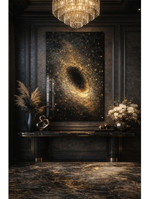 Ahsen resim çerçeve Kırılmaz Cam Tablo 5mm (Kalın) - Ev Işyeri Duvar Dekorasyonu – Soyut Modern Tasarımlar (Dikey)