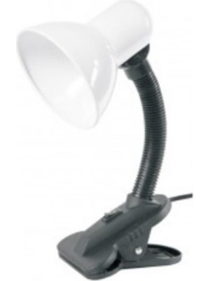 Allians E27 Duylu LED Ampul ile Masa Üstü Sabit Masa Lambası, Beyaz Işık
