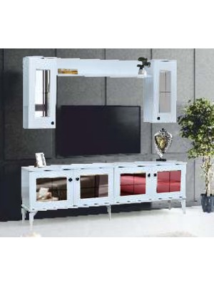 Yuvaset Home Maye Hira Aynalı Ünite Beyaz