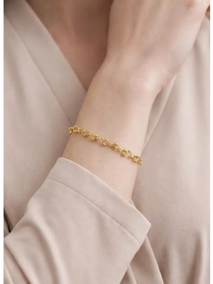 14 Ayar Altın Dorikalı Bileklik