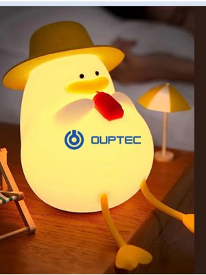 Allians Yumuşak Dokunuşlu Renk Değiştiren Silikon Gece Lambası, Sevimli Hayvan Tasarımı