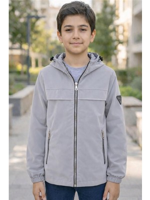 Pina Kids Erkek Çocuk Nova Kumaş Kapüşonlu Mevsimlik Mont MM0014