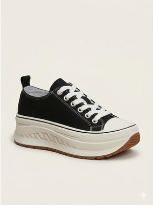 Lufian Kalın Taban Bağcıklı Sneaker 121230092