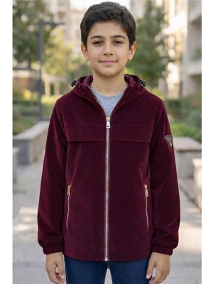 Pina Kids Erkek Çocuk Nova Kumaş Kapüşonlu Mevsimlik Mont MM0014