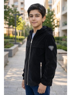 Pina Kids Erkek Çocuk Nova Kumaş Kapüşonlu Mevsimlik Mont MM0014