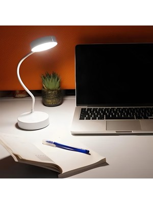 Allians Dokunmatik LED Masa Lambası, Renkli ve Şarjlı, Modern Tasarım