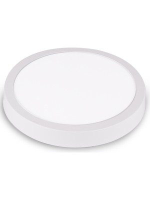 Allians 24W Sıva Üstü Yuvarlak Panel LED Spot Armatür, Modern ve Şık Tasarım