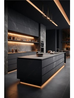 Allians 50CM LED Lineer Aydınlatma, Gün Işığı, Anahtarlı, Mutfağınıza Şıklık Katın