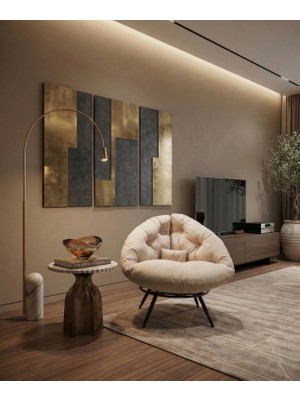 AVYNA Cassento™ Modern Tasarım Berjer | Premium Relax Tekli Koltuk