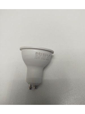 8W 4200K (Ilık Beyaz) LED Ampul Gu-10 Duy Lensli Horoz