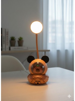 Allians Sevimli Capybara Figürlü LED Masa Lambası, Çocuk Odası ve Gece Işığı