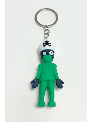 SiHako Kuru Kafa Silikon Anahtarlık