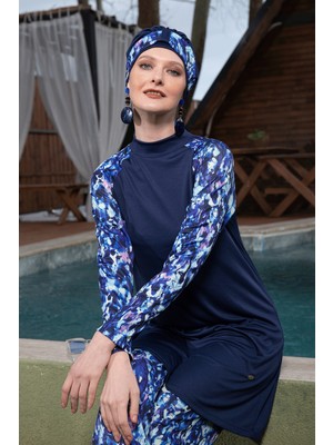 inStyle 1305 Koyu Lacivert Tesettür Mayo