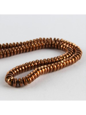 SiHako Rondela Hematit Taşı Küçük 6 mm