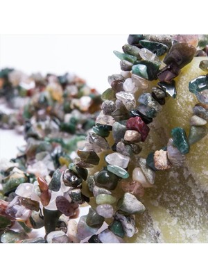 SiHako Kırık Hint Akiği Doğal Taş