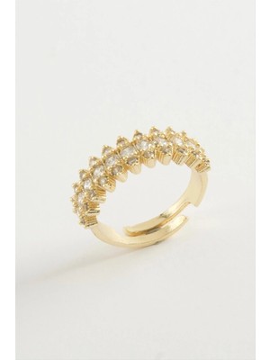 SiHako Oval Zirkon Taşlı Yüzük