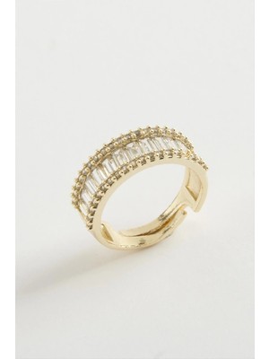 SiHako Baget Taşlı Yüzük