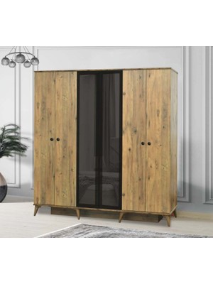 Yuvaset Home Maye Reflekte Çam Y. Odası Tek Dolap