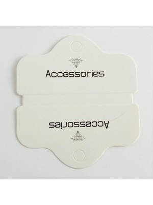 SiHako Oval Kolye Kartı