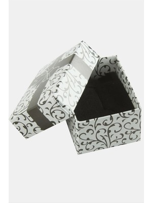 SiHako Fiyong Desenli Yüzük Kutusu