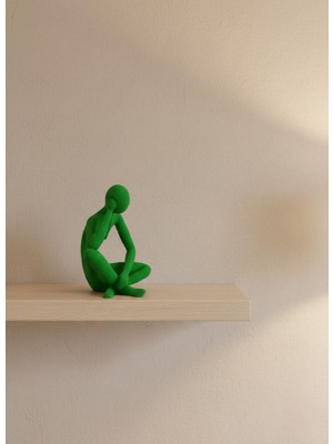 Zero Land Hnrlishp Dekoratif Insan Figürü Yeşil