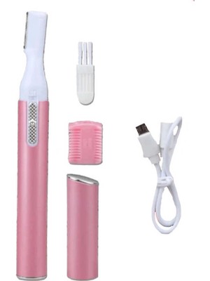 Pazarcan Şarjlı - Bayan Kaş ve Bıyık Alma Makinesi - Yüz Tüy Alıcı Şekillendirici