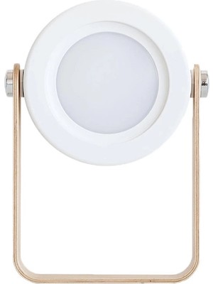 Ne Verelim Size Buğz Jp-Dld Kamp Lambası Görünümlü Dekoratif Gece Lambası - Beyaz