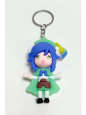 SiHako Kız Çocuk Silikon Anahtarlık