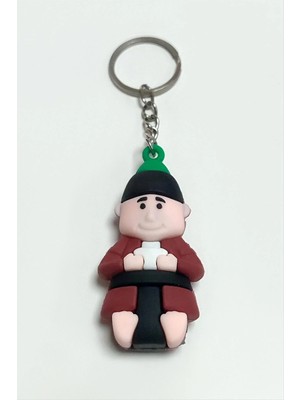 SiHako Ateri Silikon Anahtarlık