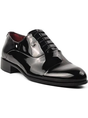 Pierre Cardin Pıerre Cardın 7018 Groom Ayakkabı Sıyah Rugan