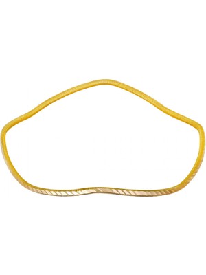 10 gr 22 Ayar Altın  Zikzak Başak Işçiliksiz Bilezik