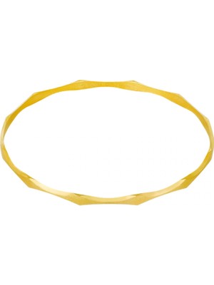 10 gr 22 Ayar Altın Işçiliksiz Öykü Mat Bilezik