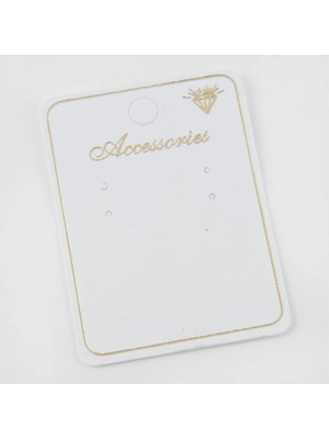 SiHako 4 Delikli Küpe Kartı