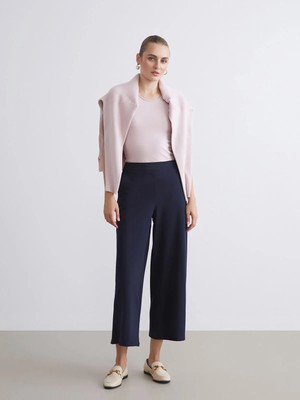 Lc Waikiki Yeni Sezon Beli Lastikli Geniş Paça Kadın Pantolon