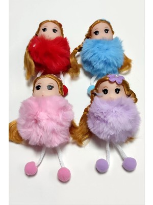 SiHako Tüylü Bebek Anahtarlık