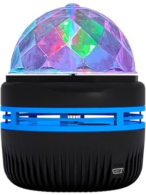 Allians Mini Usb'li 3W Renkli Rgb LED Disko Topu, Eğlenceyi Şıklaştıran Işıklandırma