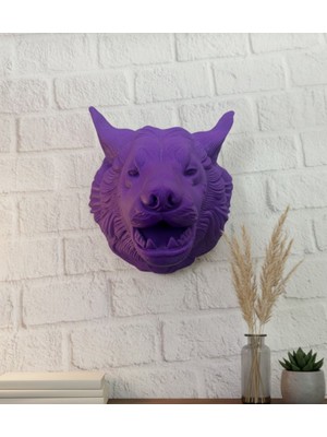 Zero Land Hnrlishp Mor Kurt Figürü Duvar Aksesuarı