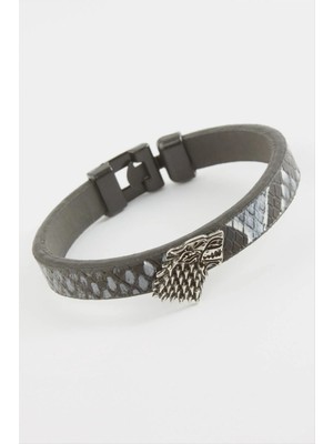 SiHako Kurt Kaliteli Suni Deri Bileklik