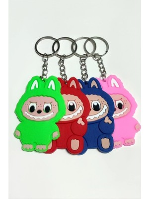 SiHako Labubu Silikon Anahtarlık