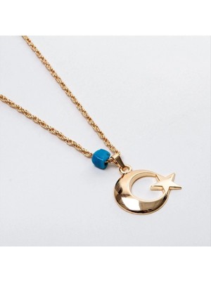 SiHako Ay Yıldız Figürlü Kolye