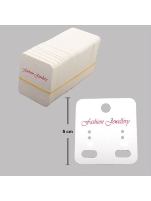 SiHako Klıpsli 2 Delikli Küpe Kartı