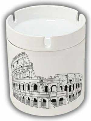 Sartre Art Collesium  Tasarımlı Kokusuz Söndür At Küllük Kül Tablası