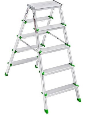 Mestore Sm Saraylı 5+5 Çift Taraflı Alüminyum Merdiven - 8695849009189